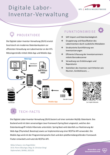 Digitale Laborinventarverwaltung
